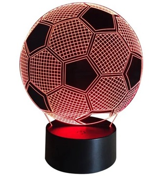 LAMPKA NOCNA LED RGB 3D DLA DZIECI LAMPA DO SYPIALNI BIURKO USB PILOT ZD98
