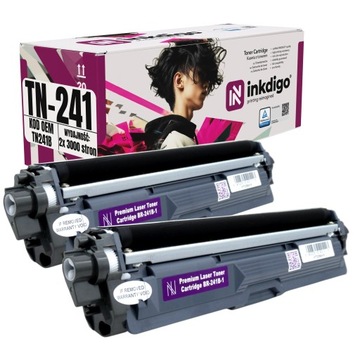 2x Toner do Brother DCP-9015CDW zamiennik TN-241B
