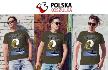 KOSZULKA T-SHIRT NAJLEPSZY WĘDKARZ NA ŚWIECIE S