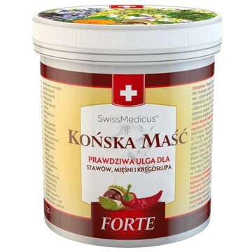 Końska Maść Rozgrzewająca Forte Herbamedicus 250ml