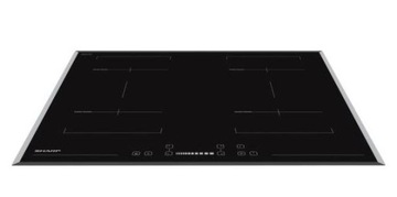 SHARP KH6I38CS00EU индукционная варочная панель Booster Stop&Go Bridge Timer 59см