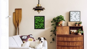 РАМКА ДЛЯ КАРТИНЫ УКРАШЕНИЕ МХОМ 18X24 СМ ПОДАРОК