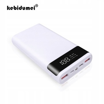 kebidumei Dual USB Micro USB Type C Power Bank