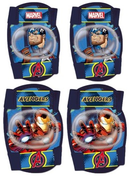 4 защитных шлема, корзина, перчатки, колокольчик, веер, Мстители