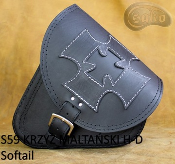 Sakwa do Harley Davidson Softail S59 Krzyż SAKO!