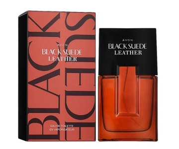 BLACK SUEDE LEATHER 75 ml WODA TOALETOWA AVON