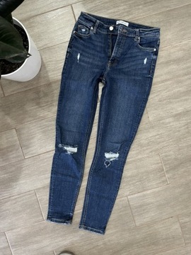 DENIM CO spodnie jeansowe skinny jeans RURKI 40 L