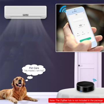 Bramka WiFi ZigBee z pilotem na podczerwień 38K