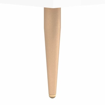 vidaXL Высокий шкаф глянцевый белый 34,5x34x180 см