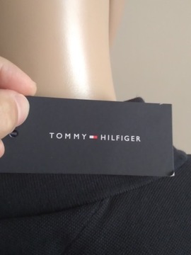 TOMMY HILFIGER KOSZULKA POLO MĘSKA XXL CIEMNOSZARA