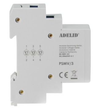 ВОЛЬТМЕТР ИНДИКАТОР НАПРЯЖЕНИЯ 3F ЦИФРОВОЙ 80-500В