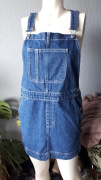 TOPSHOP OGRODNICZKI JEANSOWE M NOWE