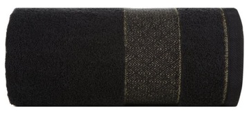 RĘCZNIK NESSY 70 X 140 CM CZARNY