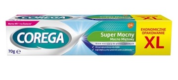 Corega Super Krem Mocujący Do Protez Zębowych Mocno Miętowy 70G
