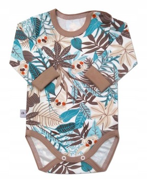 BAWEŁNIANE BODY KLASYCZNE Długi rękaw Koala r.62