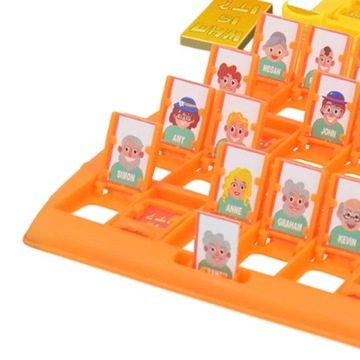 Карты персонажей игры-угадайки, образовательная игрушка, новая игра-головоломка, желтый цвет