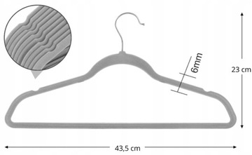 ВЕЛЮРОВЫЕ ВЕШАЛКИ ДЛЯ ОДЕЖДЫ 40 ШТ. ОДЕЖДА ДЛЯ ГАРДЕРОБА ВЕЛЮРОВАЯ ВЕШАЛКА ДЛЯ ОДЕЖДЫ