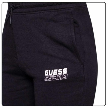 GUESS SPODNIE DAMSKIE DRESOW ALISHA PANTS BLACK rS