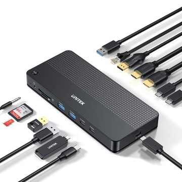 KVM-переключатель Unitek 2 компьютера 2 монитора 4K D1103A01