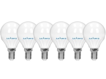 Żarówka E14 kulka LED 3W = 25W 270 lm neutralna
