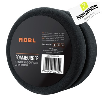 ADBL FOAMBURGER DUŻY UNIWERSALNY APLIKATOR PIANKOWY DO WOSKU DRESSINGU