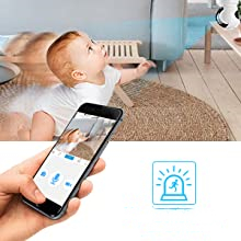 1080P WiFi камера безопасности домашняя IP-камера радионяня камера наблюдения