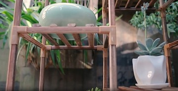 ДЕРЕВЯННАЯ ПОДСТАВКА ДЛЯ ЦВЕТОВ ПОЛКА ДЛЯ РАСТЕНИЙ ЦВЕТЫ 78 СМ ДЕРЕВО + АКСЕССУАРЫ