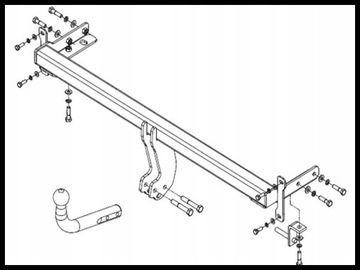 NOVÝ AUTO ZAŘÍZENÍ(HÁK) TÁŽNÝ HYUNDAI ELANTRA HÁK NOVÉ