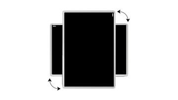 Магнитная доска для мела ЧЕРНАЯ 90х60 БЕСПЛАТНО