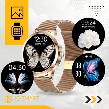 SMARTWATCH ЖЕНСКИЕ ЧАСЫ ПОЛЬСКОЕ МЕНЮ ВЫЗОВЫ SMART WATCH GOLD + БЕСПЛАТНО