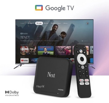 Android 11 BOX SMART TV Google Next Start 4K Ultra HD Netflix YT