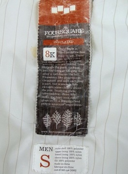 Foursquare Kurtka Zimowa Men Pas Śnieżny S/M