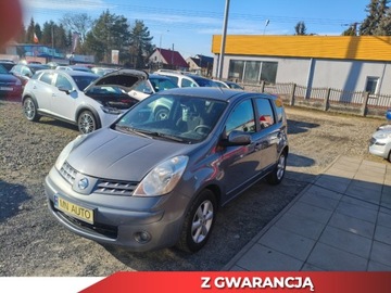 Nissan Note I 2008 Nissan Note Nissan Note 1.4 Benzyna Klima km 2008r 1.4 Benzyna 90KM