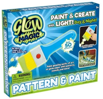 PĘDZEL MAGICZNY LED MALOWANIE ŚWIATŁEM 3D GLOW CRA