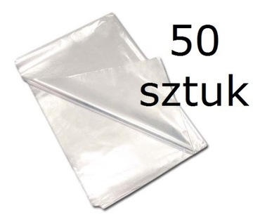 Peleryny foliowe jednorazowe fryzjerskie 50 sztuk