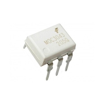 Optotriak MOC3043 DIP6 7.5kV