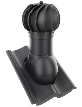 КАМИН ROTOLINE EURONIT 'S' АНТРАЦИТОВАЯ ЧЕРЕПИЦА