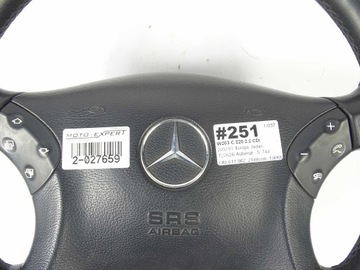 MERCEDES C TŘÍDA W203 VOLANT KOMPLETNÍ