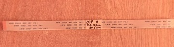 Лента FFC AWM 20624 80C 60V VW-1 20 Pin 20см 0,5 ТИП A