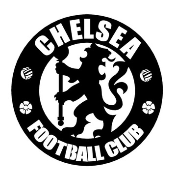 Dekoracja ścienna - logo Chelsea London 25x25