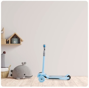 СКУТЕР ДЛЯ ДЕВОЧКИ, ТРЕХКОЛЕСНЫЙ, СВЕТЯЩИЕСЯ КОЛЕСА, СВЕТЯЩИЙСЯ СКУТЕР