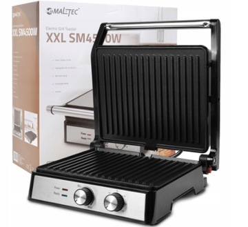 Grill Elektryczny Opiekacz Mocny 2500W XXL Rozkładany