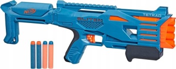 Пістолет NERF ELITE 2.0 TETRAD QS-4 набір пускова установка + 4 стрілки F5026