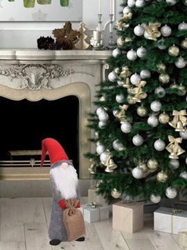 ГНОМ, САНТА, ГНОМ, С РОЖДЕСТВЕНСКИМ ПОДАРКОМ, БОЛЬШОЙ, 35 см