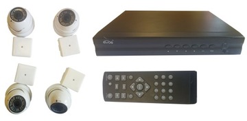 КОМПЛЕКТ МОНИТОРИНГА 4 КАМЕРЫ + EVOS DVR 1.3