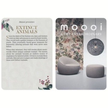 Theory11 MOOOI EXTINCT ANIMALS - Классические карточки