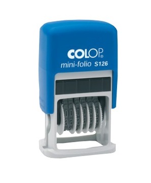 Mini numerator Printer S126 - wysokość cyfr 4mm