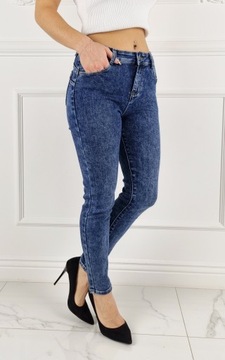 ЖЕНСКИЕ ДЖИНСЫ ПУШ-АП Синие 2