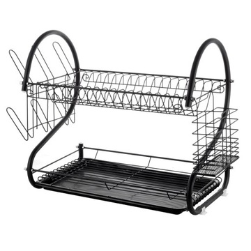 СУШКА ПОСУДЫ СТОЛОВЫЕ ПРИБОРЫ СТОЯЩИЕ С ПОДДОНОМ КАПЕЛЬНИЦА