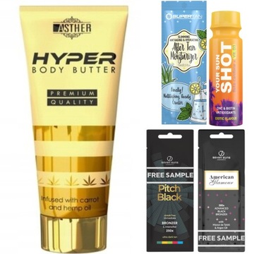 ASTHER HYPER BODY BUTER 200ML masło DO OPALANIA